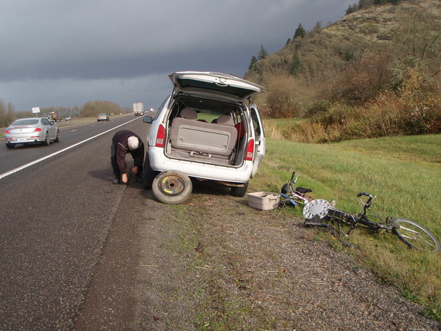 Flat tire