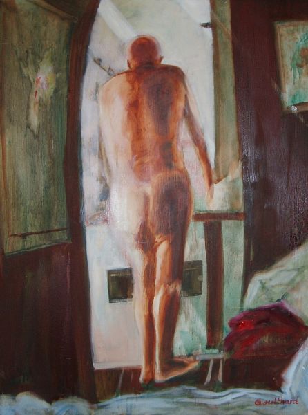 Nude on Boat