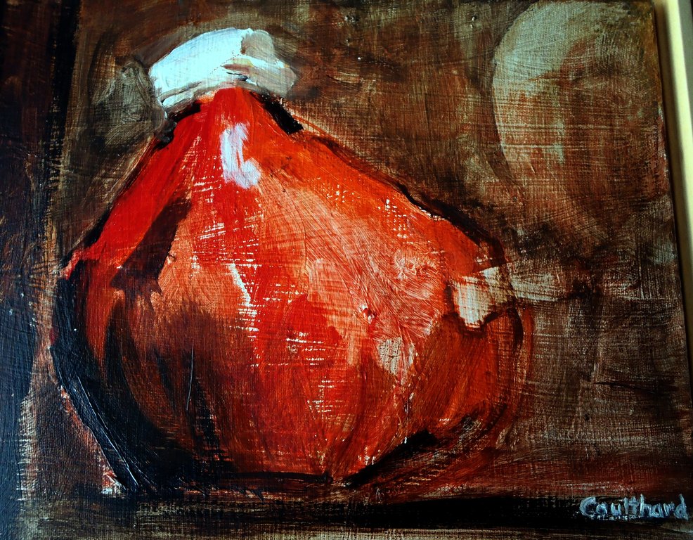 Portrait of a Pear as an
          Artist