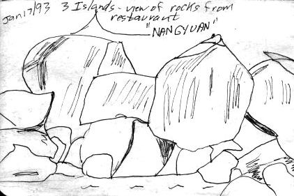 View of rocks